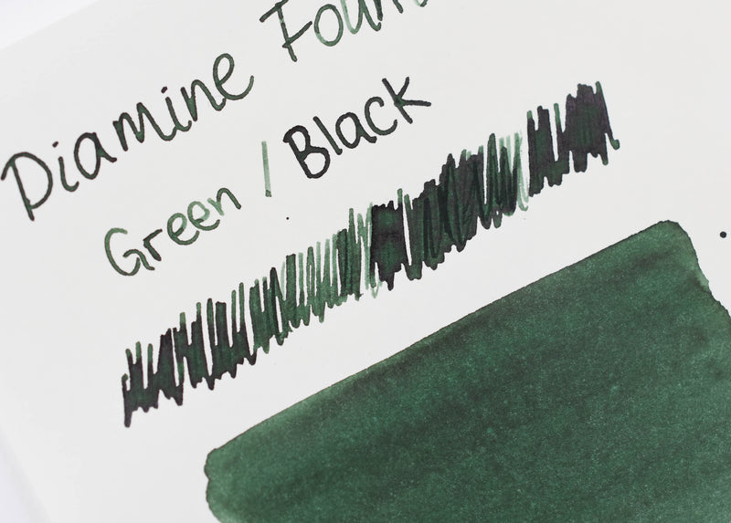 Diamine Inkt : Diamine Vulpen Inkt - 80 ml - Green Black Diamine Inkt : Diamine Vulpen Inkt - 80 ml - Green Black