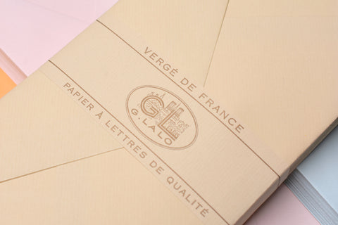 Stock Bureau - G.LALO Paquet de 50 feuilles A4 Vergé 160g Blanc