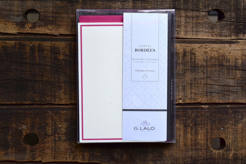 G. Lalo Single Border Correspondence Set – Yoseka Stationery