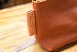 The Superior Labor Leather Pouch L - Light Brown