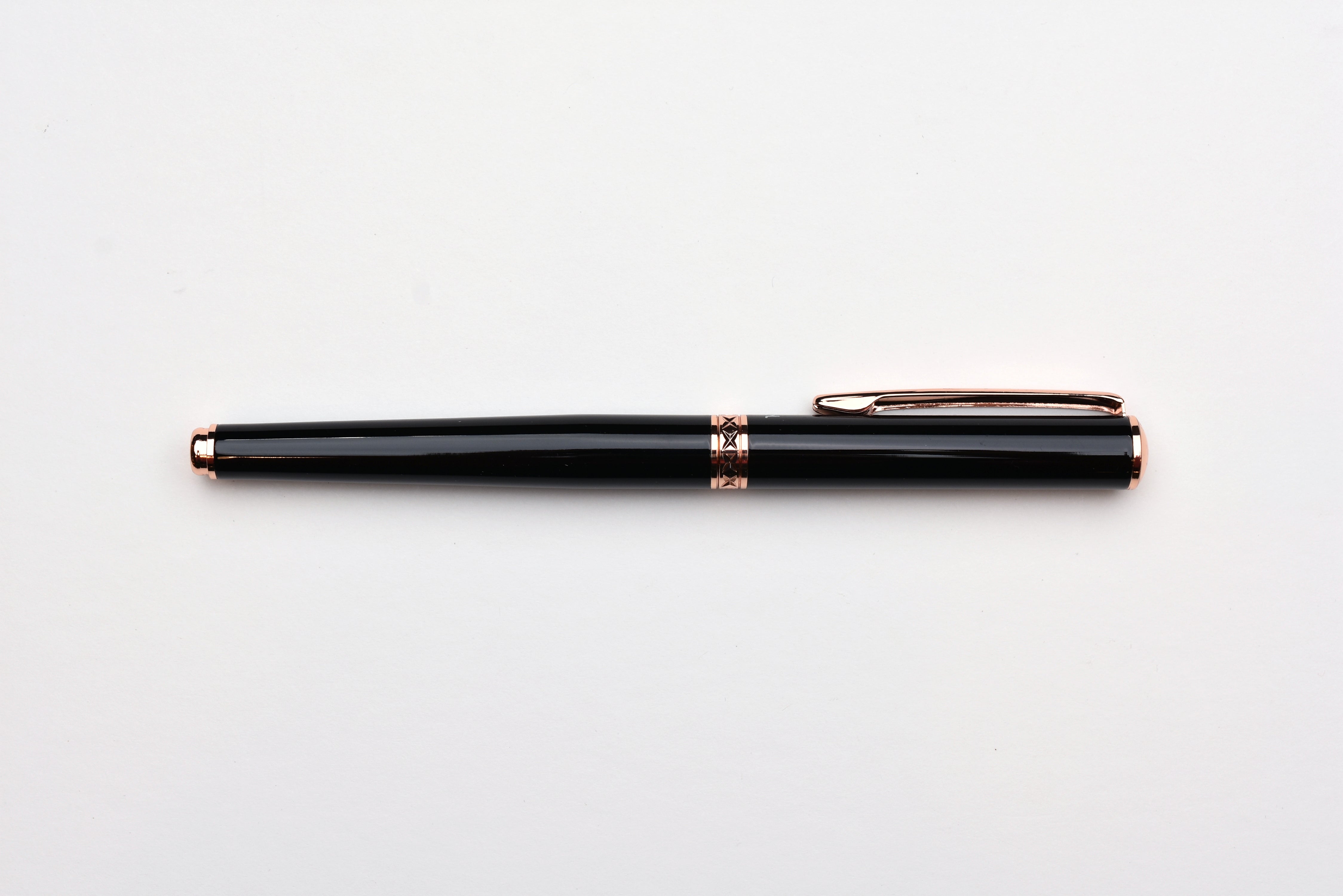 Pentel Energel Libretto - Limited Edition - 0.7mm - Black/Rose Gold