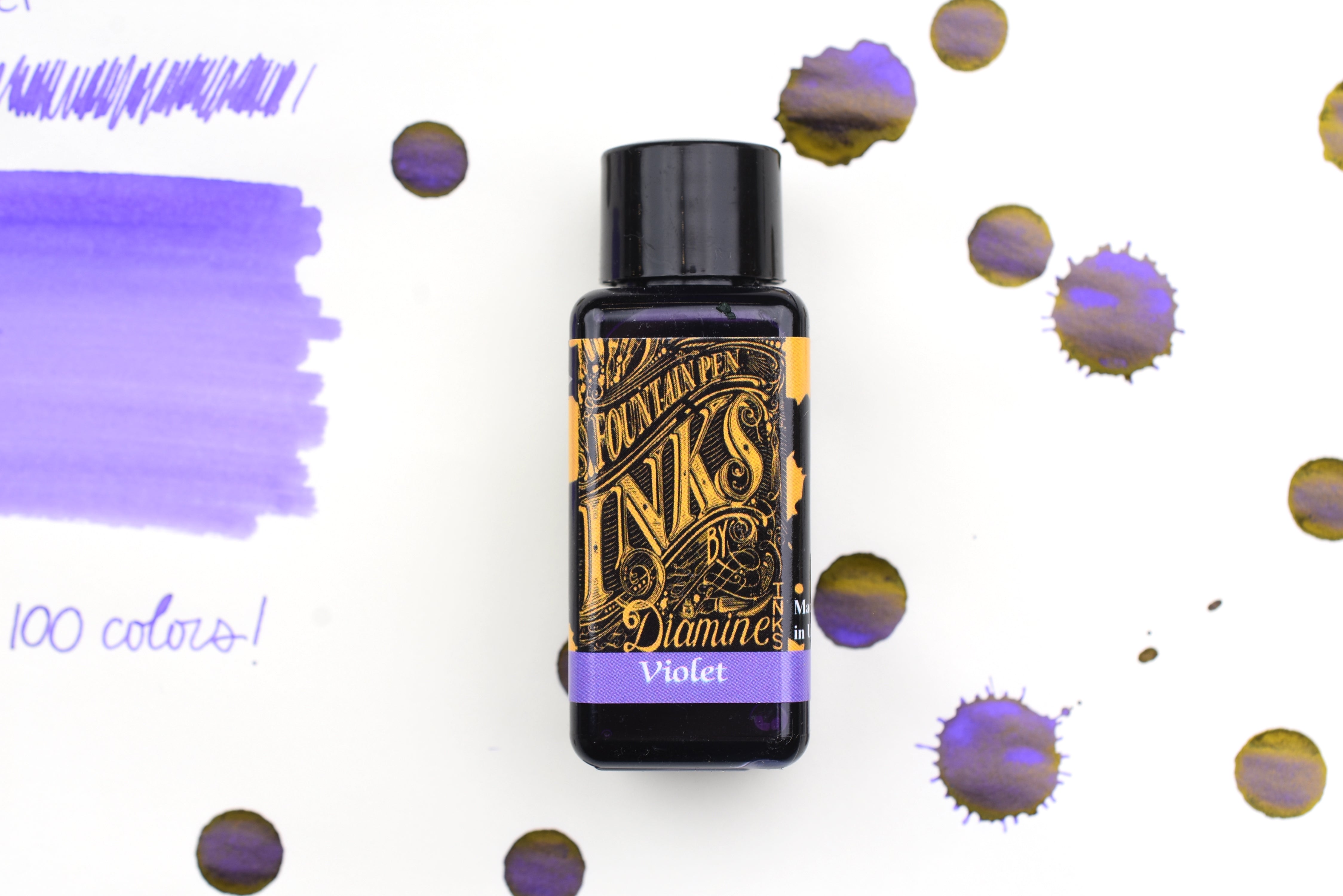 Diamine Fountain Pen Ink - Violet - 30mL – Yoseka Stationery
