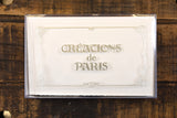 Créations de Paris Deckled 12 Note Card Boxed Set
