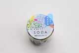 SODA Transparent Masking Tape - 30mm - Collage