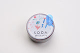 SODA Transparent Masking Tape - 20mm - Humming