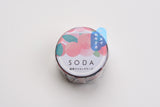 SODA Transparent Masking Tape - 20mm - Peach