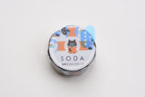 SODA Transparent Masking Tape - 15mm - Face