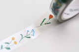 SODA Transparent Masking Tape - 10mm - Flower