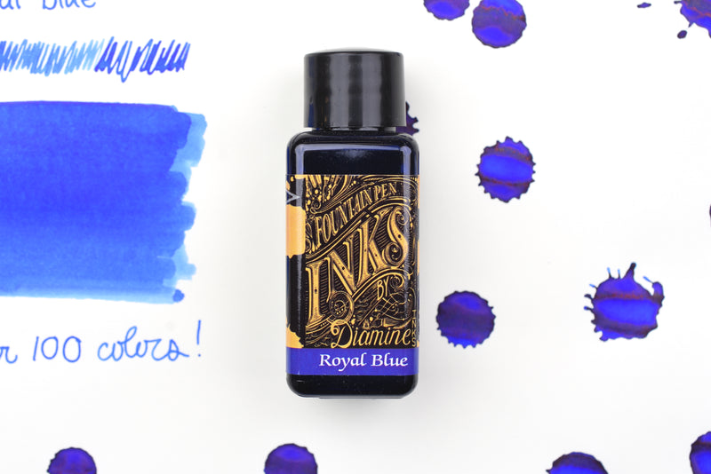 Diamine Fountain Pen Ink - Royal Blue - 30mL
