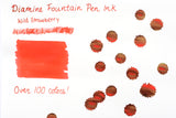 Diamine Fountain Pen Ink - Wild Strawberry - 30mL