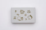 Mizushima x Matsuo Miyuki Jizai Clear Stamp Set - Small Animals