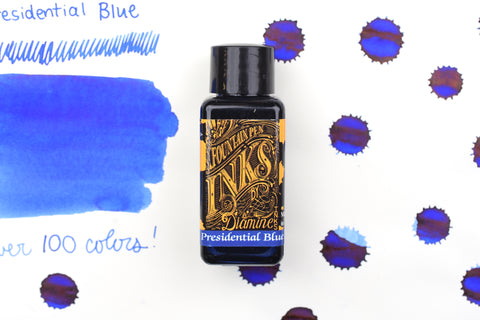 Diamine Fountain Pen Ink - Presidential Blue - 30mL