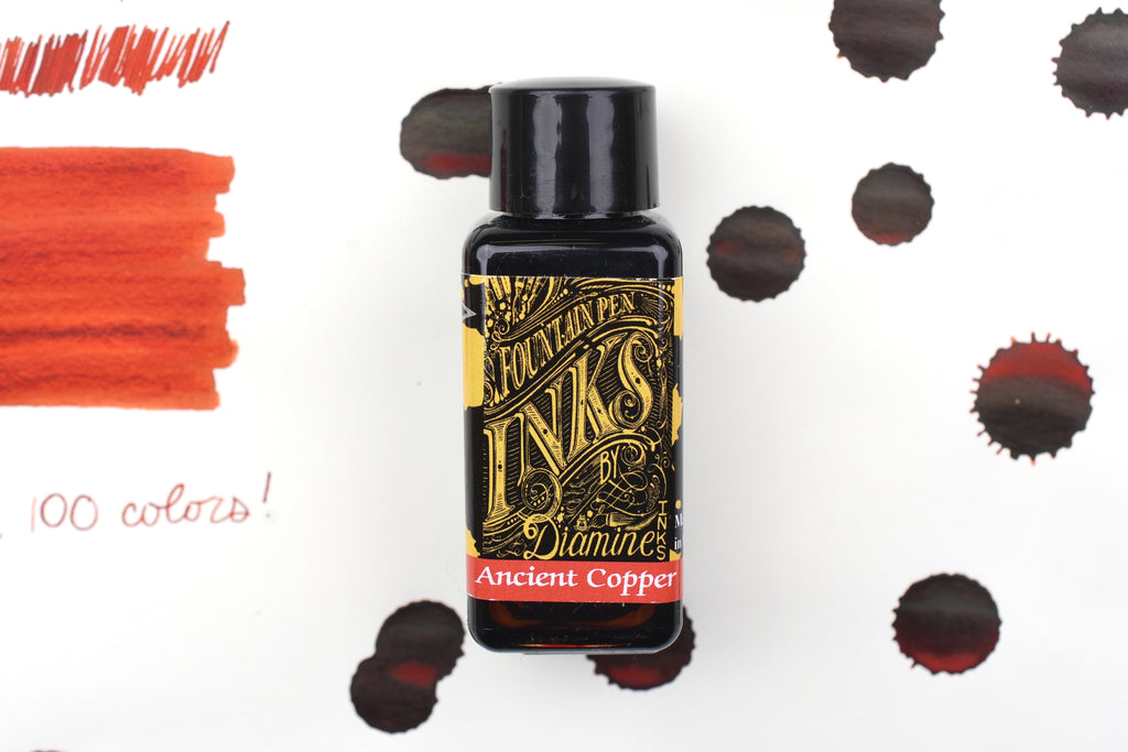 Diamine Fountain Pen Ink - Ancient Copper - 30mL – Yoseka Stationery