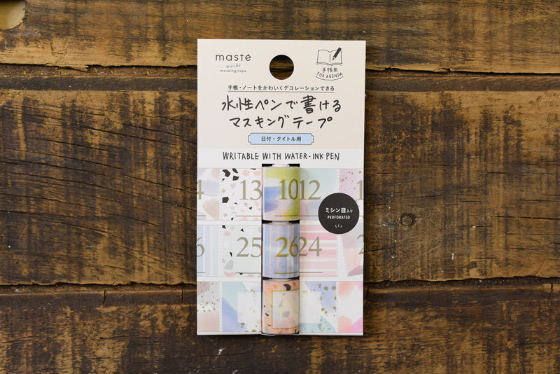Mark's Inc. Day Perforated Writeable Washi - Tokyo Pen Shop