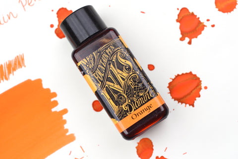 Diamine Fountain Pen Ink - Orange - 30mL