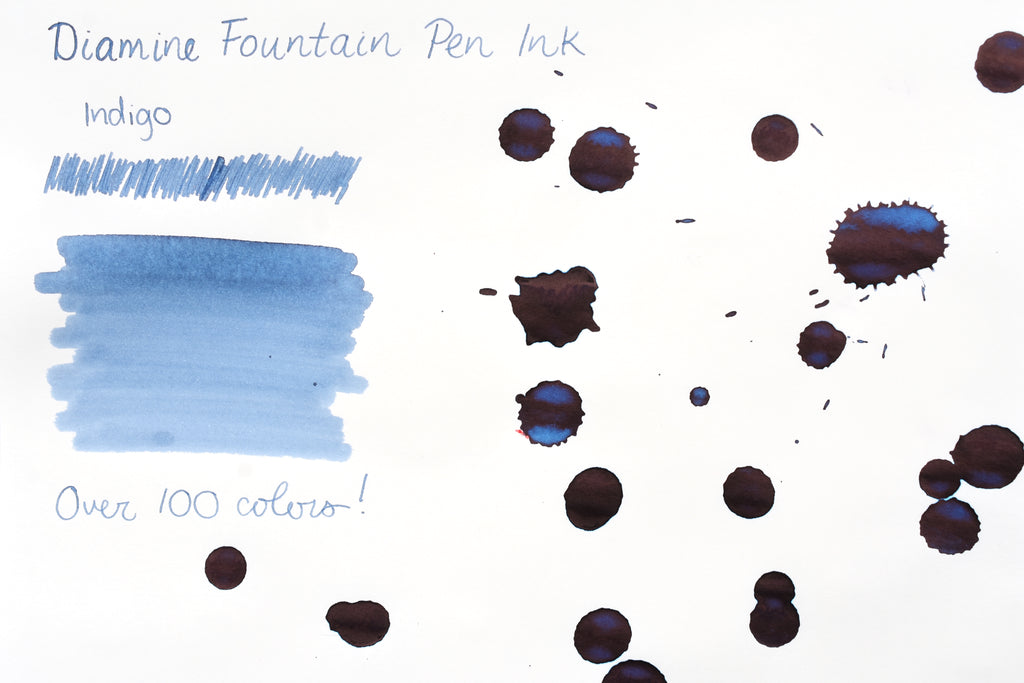 Diamine Fountain Pen Ink - Indigo - 30mL – Yoseka Stationery