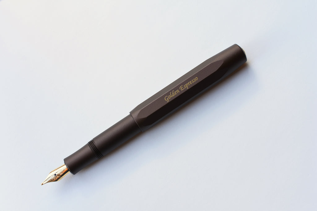 Kaweco AL Sport Fountain Pen Golden Espresso Edition Yoseka Stationery