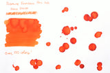 Diamine Fountain Pen Ink - Blaze Orange - 30mL