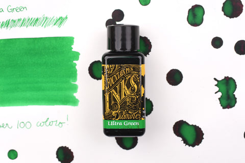 Diamine Fountain Pen Ink - Ultra Green - 30mL