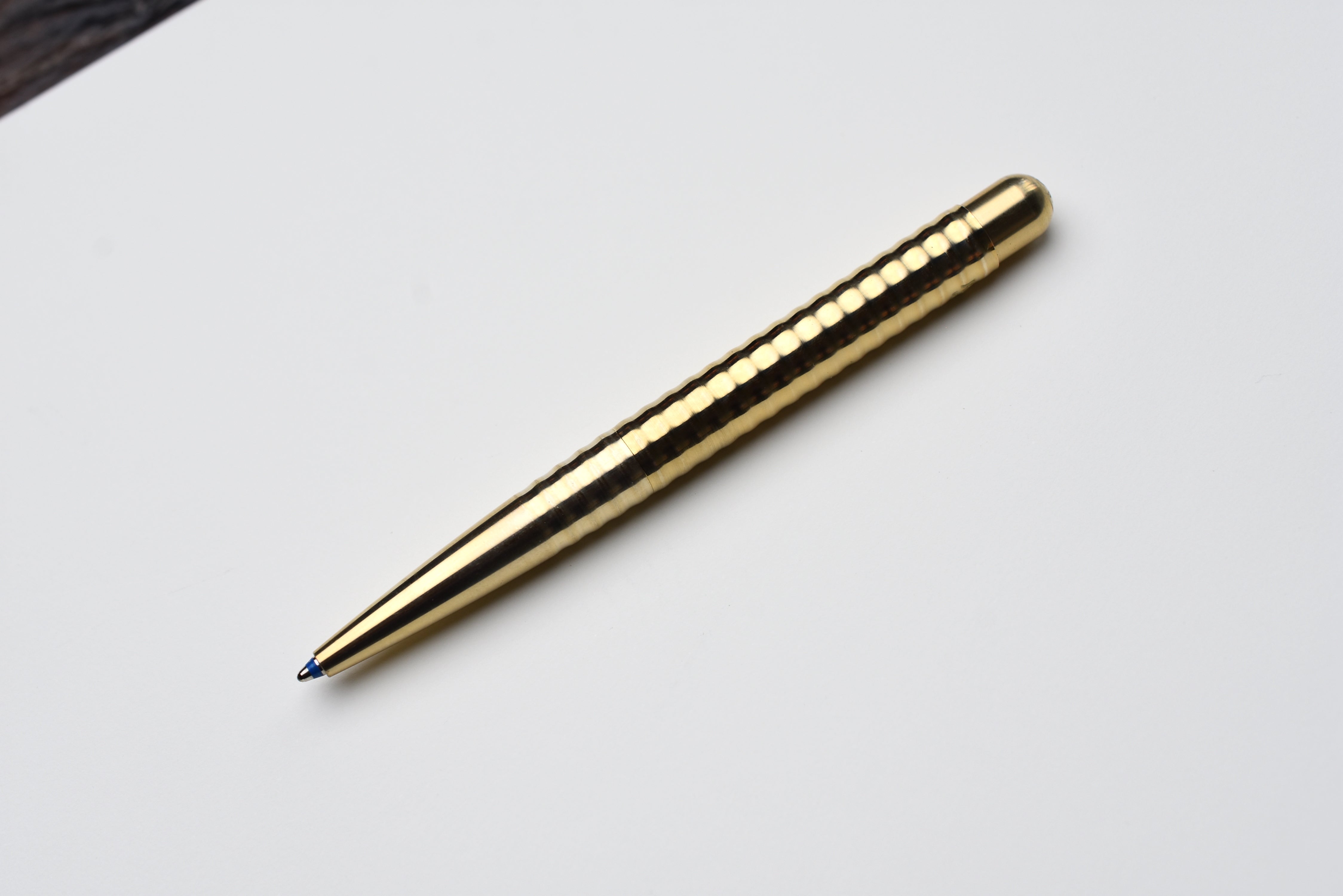 Kaweco LILIPUT Ballpoint Pen - Brass Wave