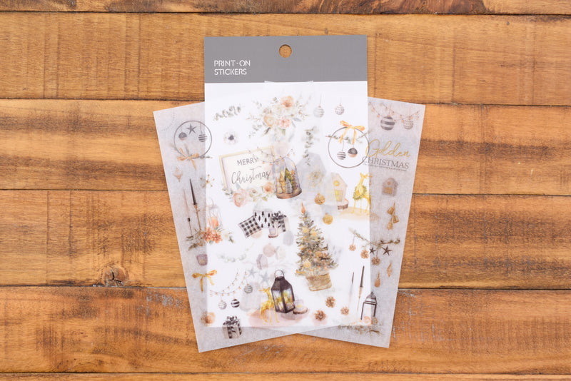 MU Print-On Stickers - Christmas Collection - #13