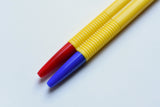 Batons Dual Ballpoint Pen - Yellow