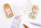 Greeting Life Mini Mini Omamori Card - Lucky Cat