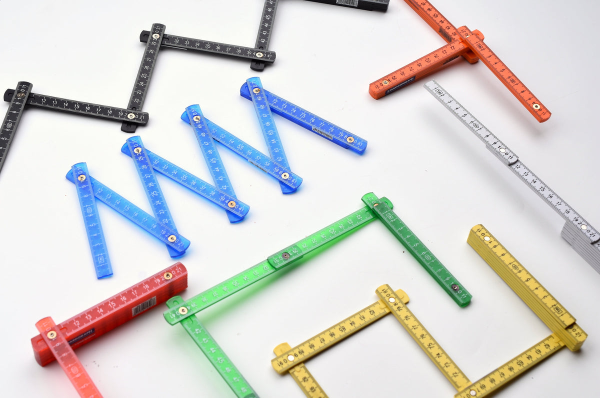 Meter On Ruler Standardgraph Meter Folding Ruler – Yoseka Stationery