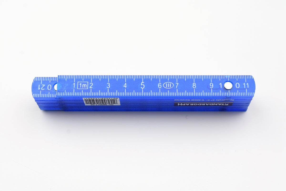 1 Meteter Ruler Standardgraph Meter Folding Ruler – Yoseka Stationery