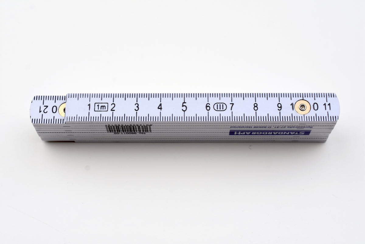 1 Meteter Ruler Standardgraph Meter Folding Ruler – Yoseka Stationery