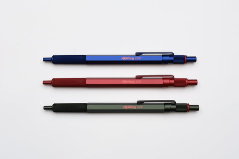 rOtring 600 3-in-1 Ballpoint Multi Pen - Black – Yoseka Stationery