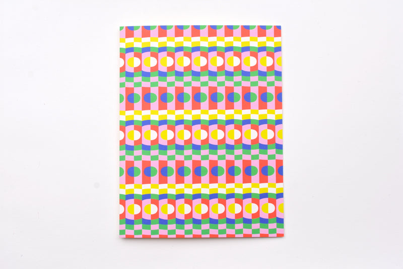 Dot Or Not Rainbow Blank Card