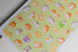 Chunky Animals Washi Stickers - Hamster