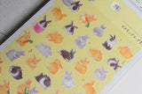 Chunky Animals Washi Stickers - Bunny