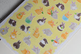 Chunky Animals Washi Stickers - Bunny