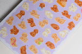 Chunky Animals Washi Stickers - Toy Poodle