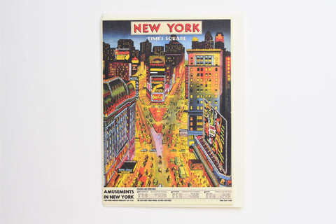 New York Times Square Greeting Card