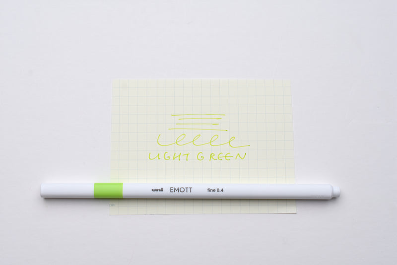 Uni Emott Ever Fine Pen 0.4mm - Green