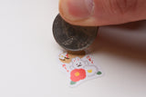 Furukawa Good Luck Scratch Sticker - Flower Rabbit