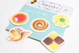 Furukawa Paper Sweets Flake Sticker - Cookie