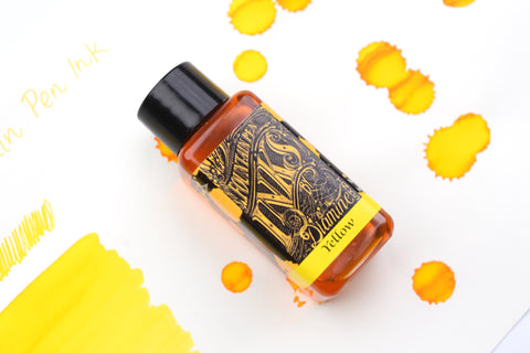 Diamine Fountain Pen Ink - Yellow - 30mL