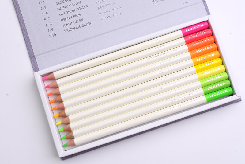 8 Neon Colored Pencils-neon Colored Pencil Set 