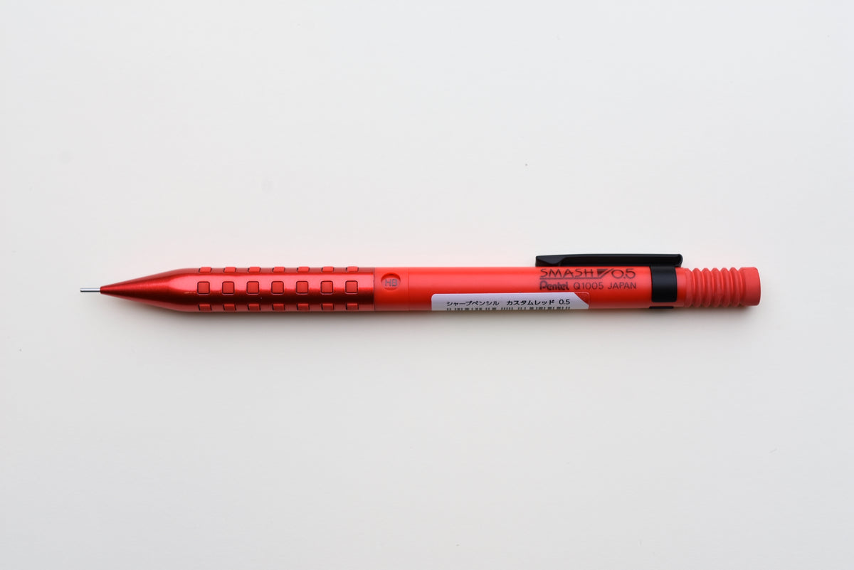Pentel Q1005-B Smash Porte-mine, 0,02 (0,5 Mm), Rouge Pentel Q1005-B Smash Porte-mine, 0,02 (0,5 Mm), Rouge