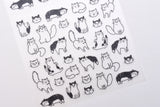Planner Sticker - Chatty Animals - Cats