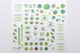 Midori Planner Sticker - Color Theme - Green
