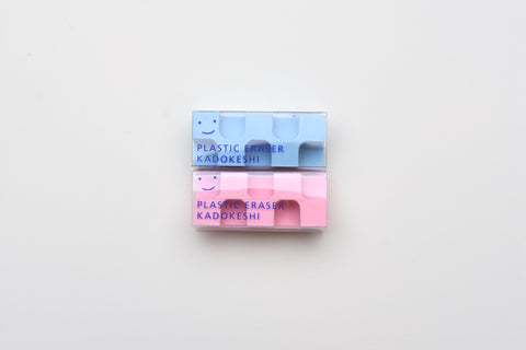 Kokuyo 28-Corner Eraser - Blue and Pink
