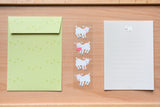 Mini Letter Set with Goat Stickers