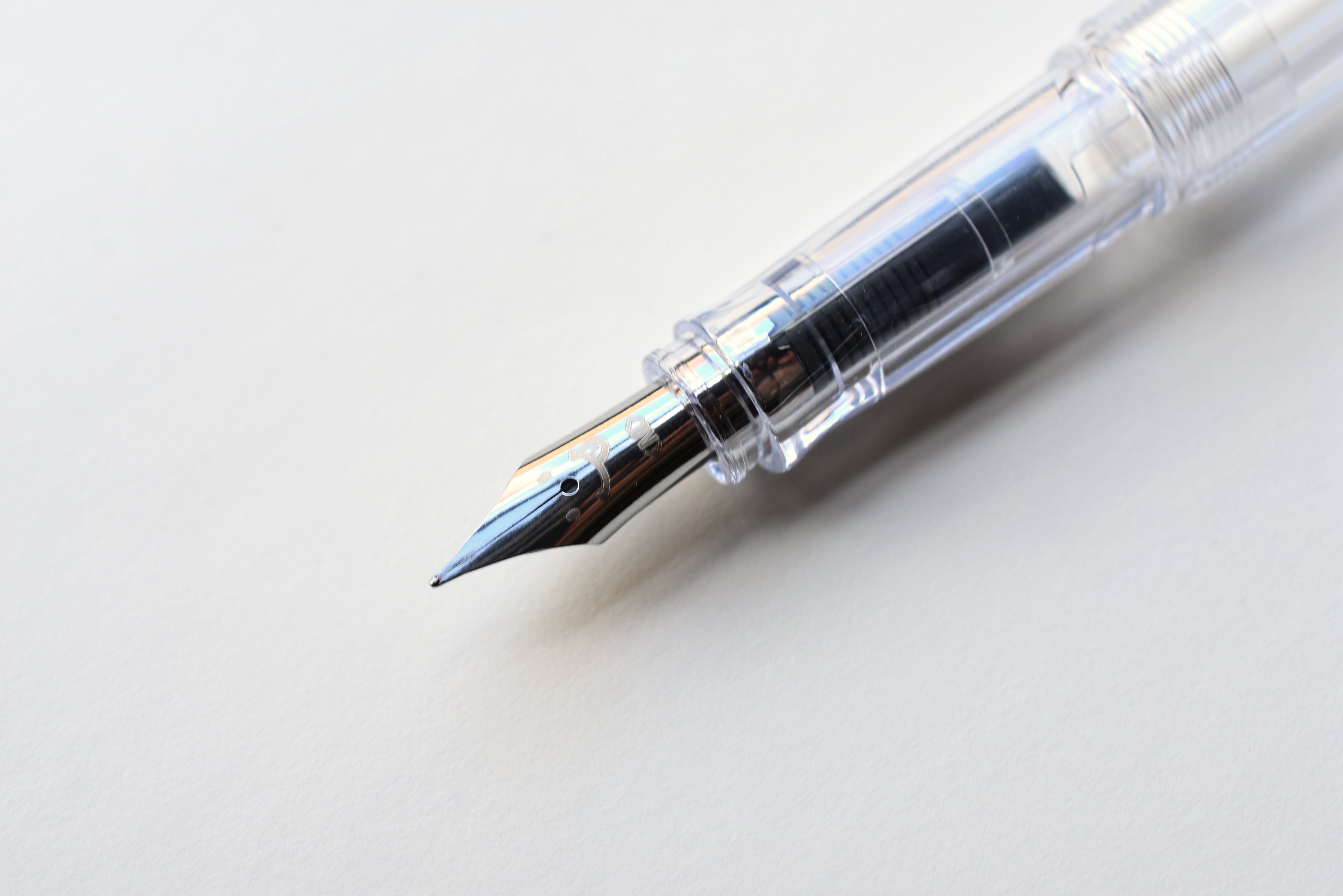Pilot Kakuno Fountain Pen Clear Medium Nib – Yoseka Stationery