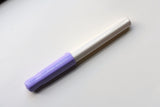 Pilot Kakuno Fountain Pen - White Barrel/Purple Cap - Fine Nib
