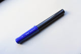 Pilot Kakuno Fountain Pen - Gray Barrel/Blue Cap - Medium Nib
